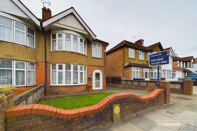 Thumbnail Semi-detached house for sale in Stag Lane, Kingsbury, London