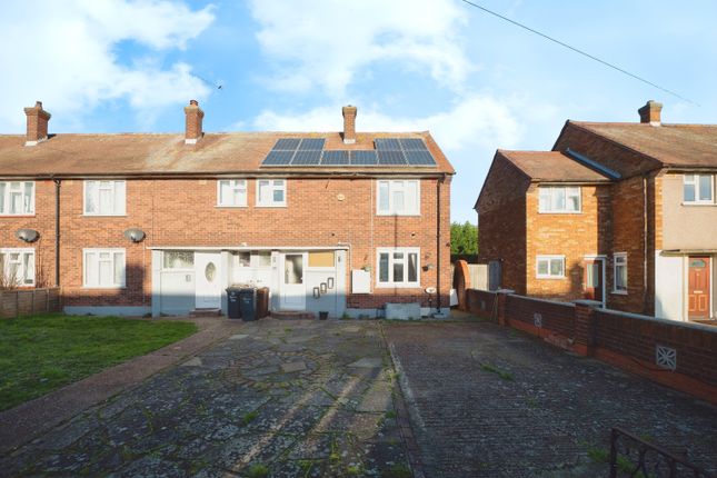 Thumbnail End terrace house for sale in Kingston Hill Avenue, Romford