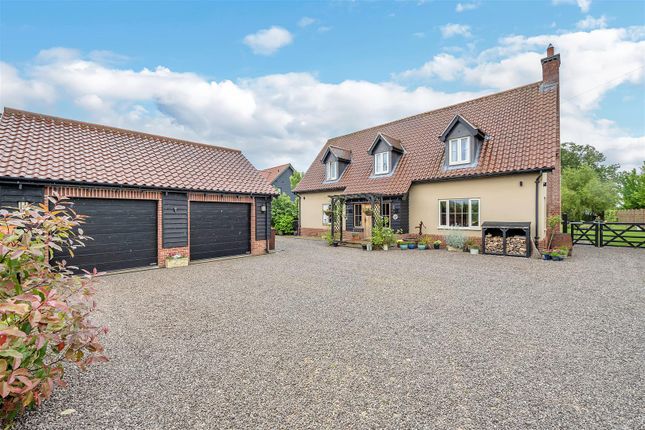 Thumbnail Detached house for sale in Ashfield Green, Wickhambrook, Newmarket