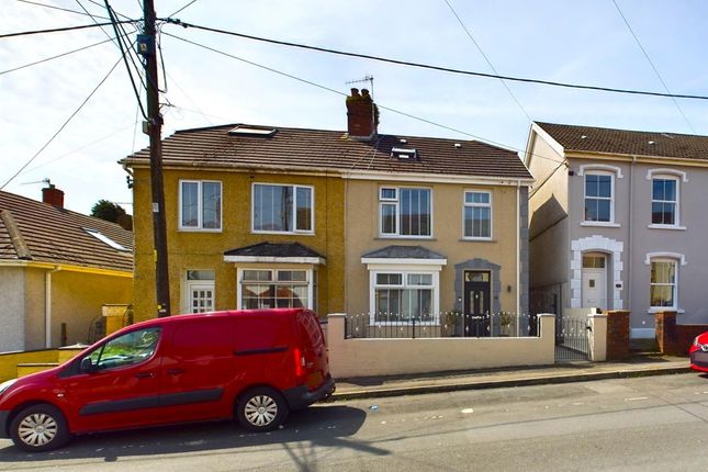 Semi-detached house for sale in Bryngwyn Road, Dafen, Llanelli