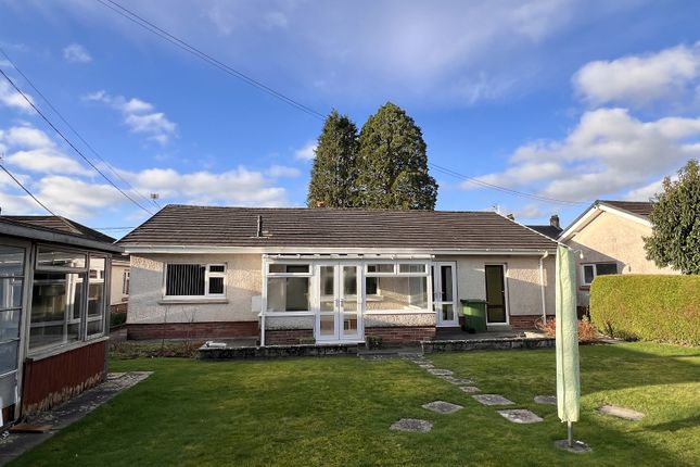 Detached bungalow for sale in Cilycwm Road, Llandovery, Carmarthenshire.