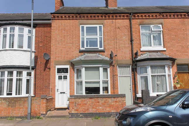 Thumbnail Terraced house for sale in Central Avenue, Wigston, Leicester