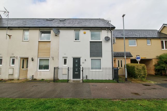 Thumbnail End terrace house for sale in Parish Way, Harlow