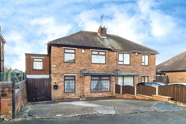 Thumbnail Semi-detached house for sale in Campbell Drive, Carlton, Nottingham, Nottinghamshire