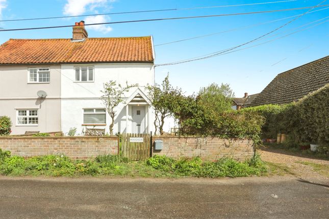 Semi-detached house for sale in Church Lane, Friston, Saxmundham