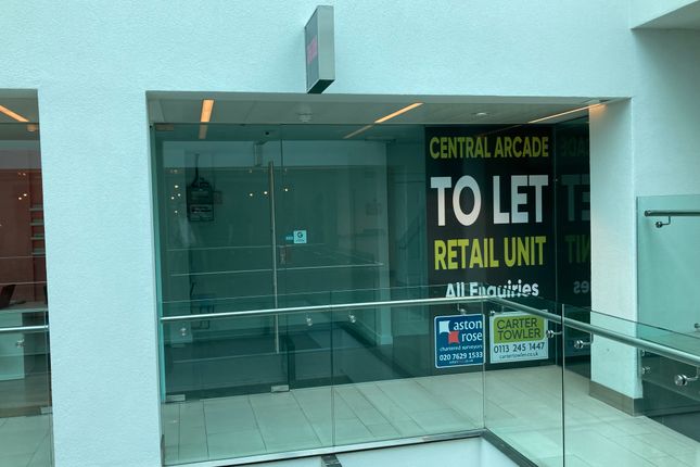 Retail premises to let in Unit 15, Central Arcade, Leeds