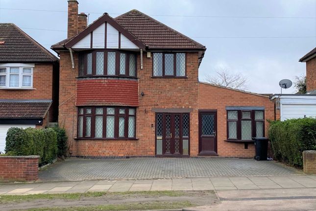 Thumbnail Detached house to rent in Downing Drive, Evington
