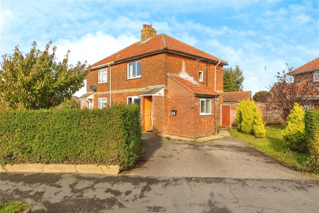 Thumbnail Semi-detached house for sale in Green Lane, Wymondham, Norfolk