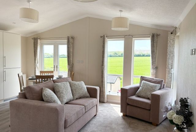 2-bed caravan on Blueleighs Residential Park, Great Blakenham, £174,995