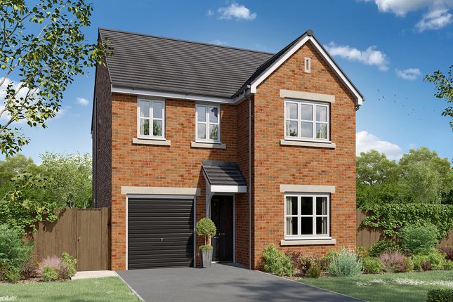 Thumbnail Detached house for sale in "The Downing" at Selby Road, Garforth, Leeds