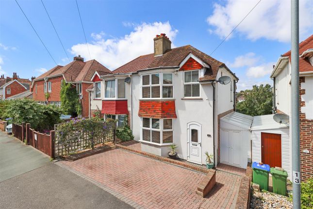 Semi-detached house for sale in Stafford Road, Seaford
