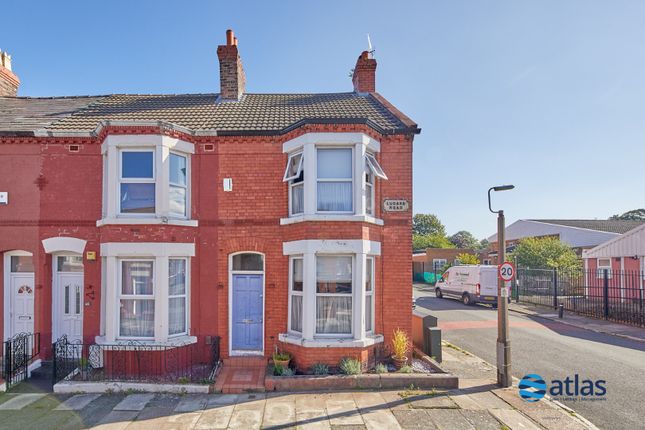 Thumbnail End terrace house for sale in Lugard Road, Aigburth