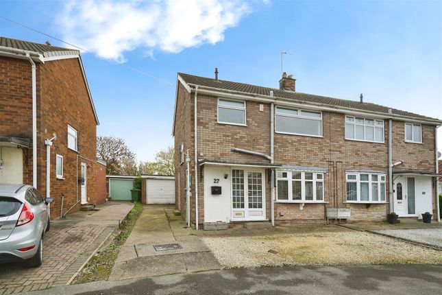 Semi-detached house for sale in Church Road, Wawne, Hull