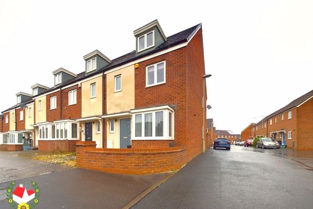 End terrace house for sale in Northolt Way Kingsway, Quedgeley, Gloucester
