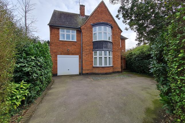 Thumbnail Detached house for sale in Stoughton Road, Oadby, Leicester