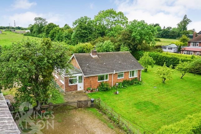Thumbnail Detached bungalow for sale in Briar Lane, Swainsthorpe, Norwich