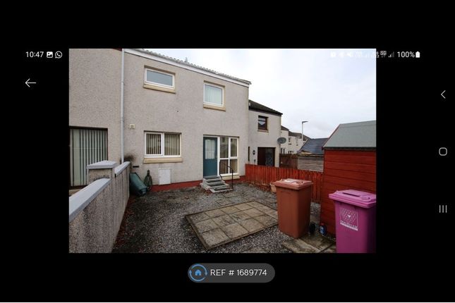 Thumbnail Terraced house to rent in Den Crescent, Keith