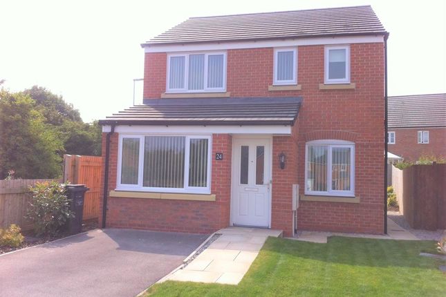 Thumbnail Detached house to rent in Brent Close, Milliners Green, Newcastle-Under-Lyme