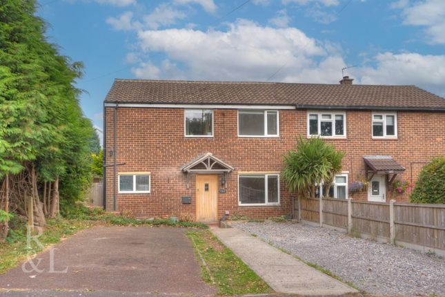 Thumbnail Semi-detached house for sale in Prince Charles Avenue, Mackworth, Derby