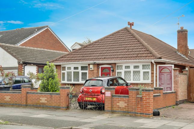 Thumbnail Detached bungalow for sale in Edgehill Road, Leicester