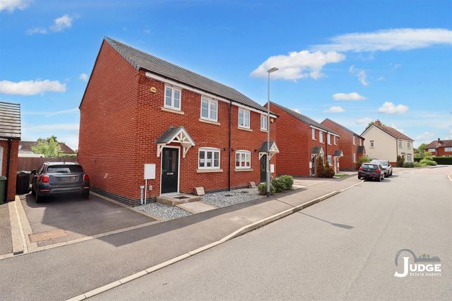 3-bed semi-detached on 11, Castle Hill Road, Anstey, £259,995