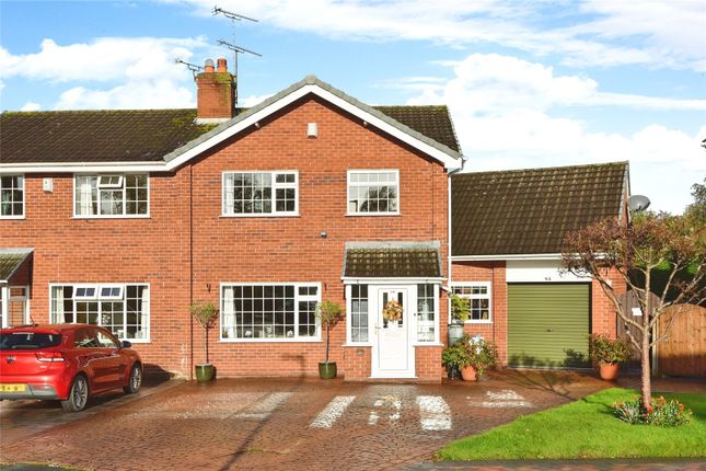 Thumbnail Semi-detached house for sale in Sycamore Close, Nantwich, Cheshire