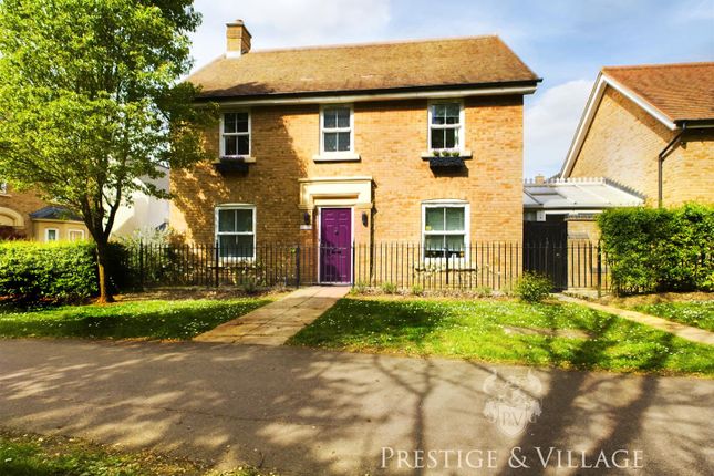 Detached house for sale in Faraday Gardens, Fairfield, Hitchin
