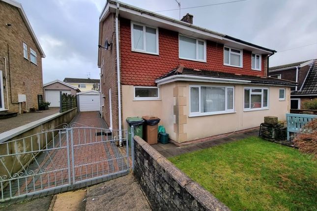 Thumbnail Semi-detached house for sale in Telford Close, Penpedairheol, Hengoed