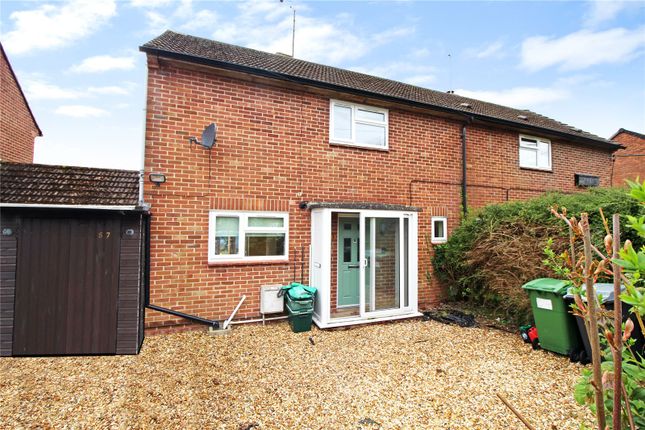 Semi-detached house to rent in Woodbury, Lambourn, Hungerford, Berkshire