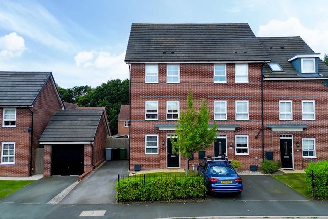 Thumbnail End terrace house for sale in Holly Blue Road, Sandbach, Cheshire