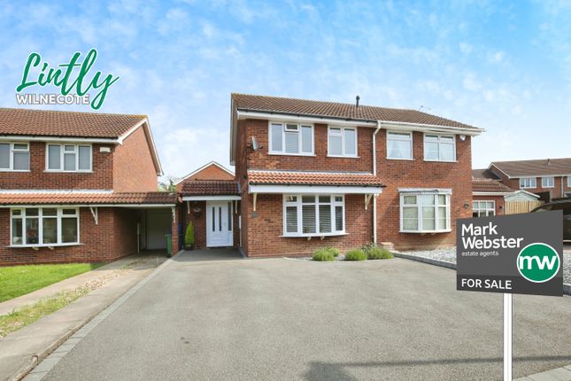 Semi-detached house for sale in Lintly, Wilnecote, Tamworth