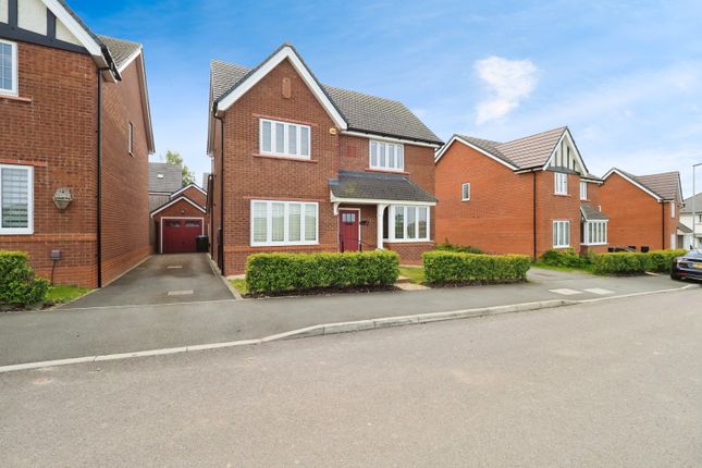 Thumbnail Detached house for sale in Zouche Way, Bushby, Leicester