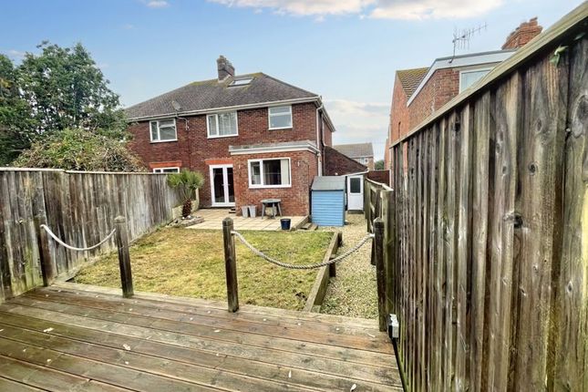 Semi-detached house for sale in Wardcliffe Road, Weymouth, Dorset