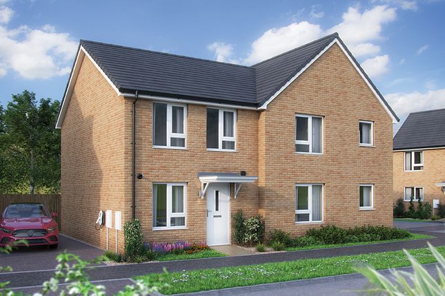 Thumbnail Semi-detached house for sale in "The Overton" at London Road, Norman Cross, Peterborough
