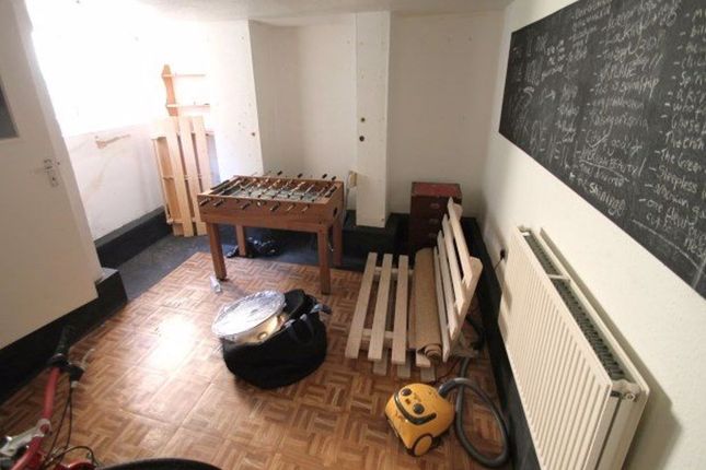 A Bright Storage Room With Parquet Flooring, Featu...
