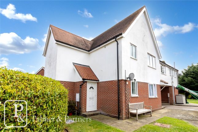 Thumbnail Flat for sale in Glenway Close, Great Horkesley, Colchester, Essex