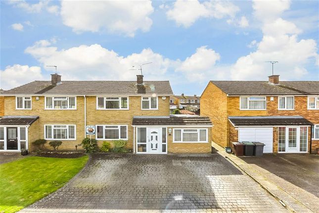 Thumbnail Semi-detached house for sale in St. Peter's Road, Ditton, Aylesford, Kent