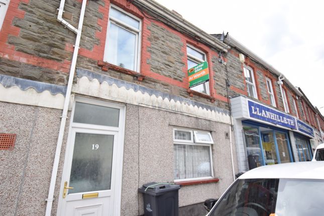 Terraced house for sale in Commercial Road, Llanhilleth, Abertillery