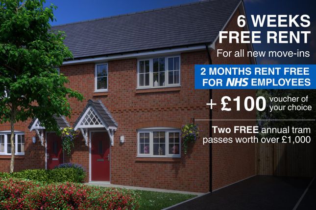 Thumbnail Semi-detached house to rent in Alvaredus, Nottingham