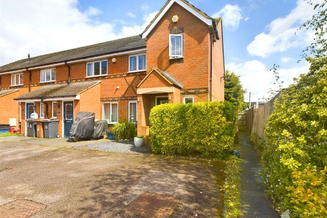 Thumbnail End terrace house for sale in Rye Close, Great Ashby, Stevenage