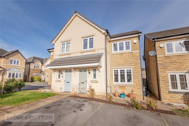 Semi-detached house for sale in Mulberry Drive, Golcar, Huddersfield, West Yorkshire