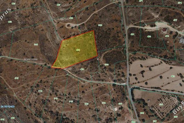 Thumbnail Land for sale in Ypsonas, Limassol, Cyprus