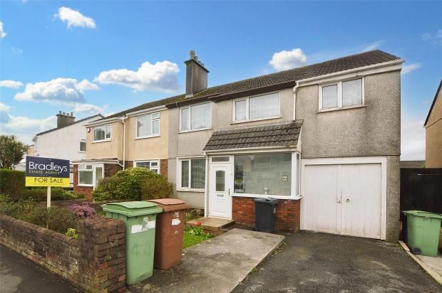 Semi-detached house for sale in Carnock Road, Plymouth, Devon