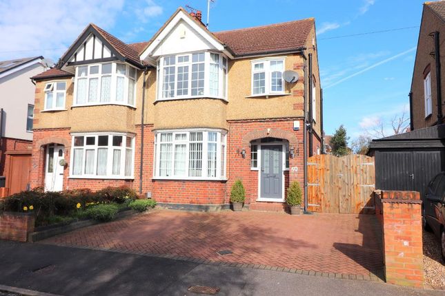 Semi-detached house for sale in Cranleigh Gardens, Luton, Bedfordshire