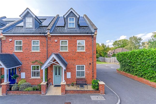 Thumbnail End terrace house for sale in Iron Duke Close, Crowthorne, Berkshire