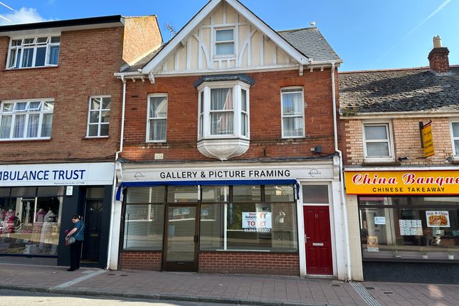 Thumbnail Retail premises for sale in High Street, Budleigh Salterton