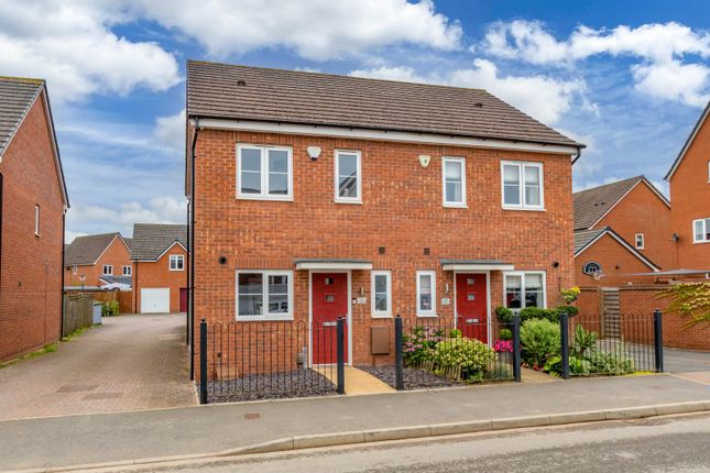 Thumbnail Semi-detached house to rent in East Works Drive, Cofton Hackett, Birmingham, Worcestershire