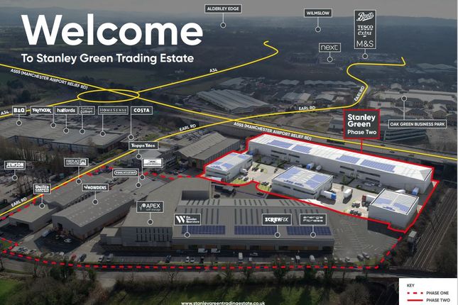 Thumbnail Industrial to let in Stanley Green Trading Estate, Stanley Road, Cheadle Hulme