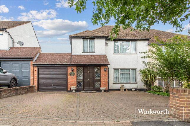 Thumbnail Semi-detached house for sale in Laurel Way, Totteridge, London