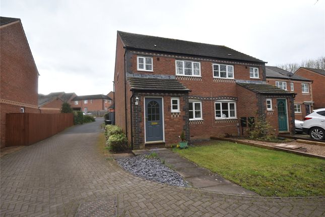 Thumbnail Semi-detached house for sale in Browning Road, New Mills, Ledbury, Herefordshire